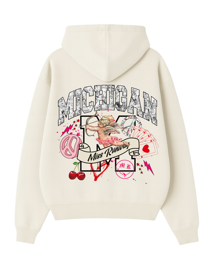 Michigan Printed Hoodie Kids