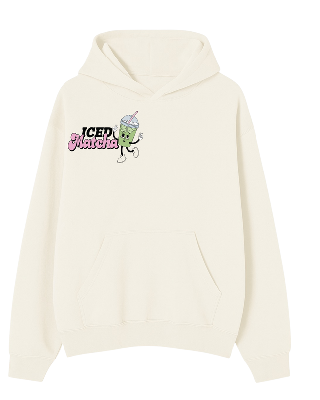 Iced Matcha Club Hoodie Kids