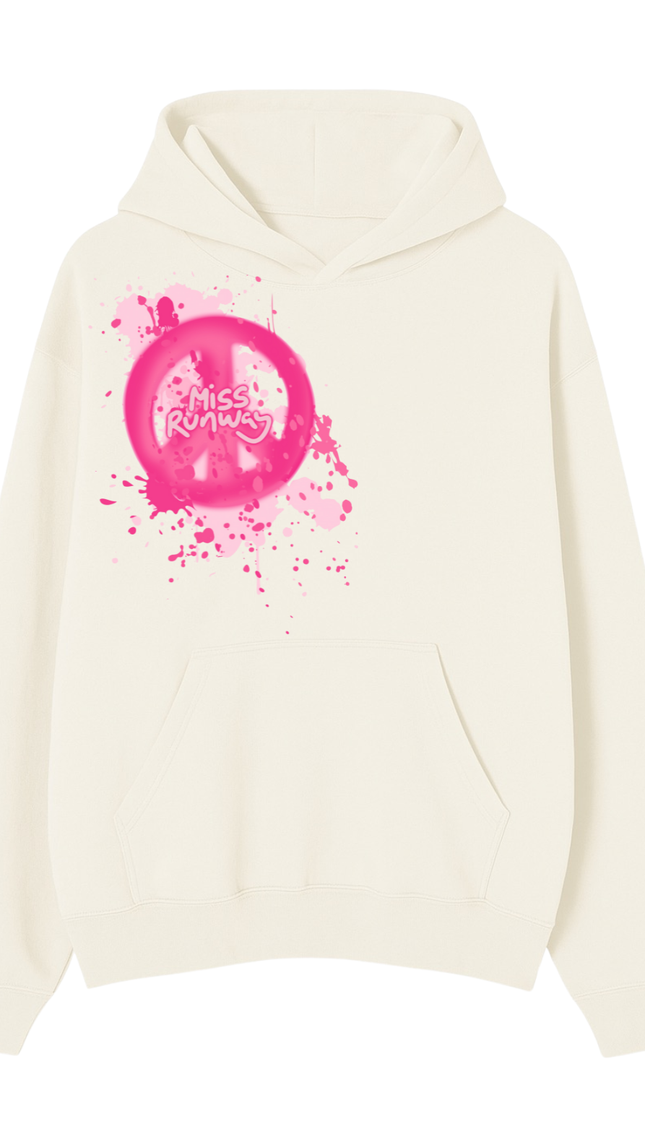 Miss Runway Peace Hoodie by Miss Runway – image 2