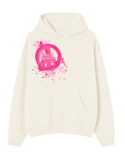 Miss Runway Peace Hoodie