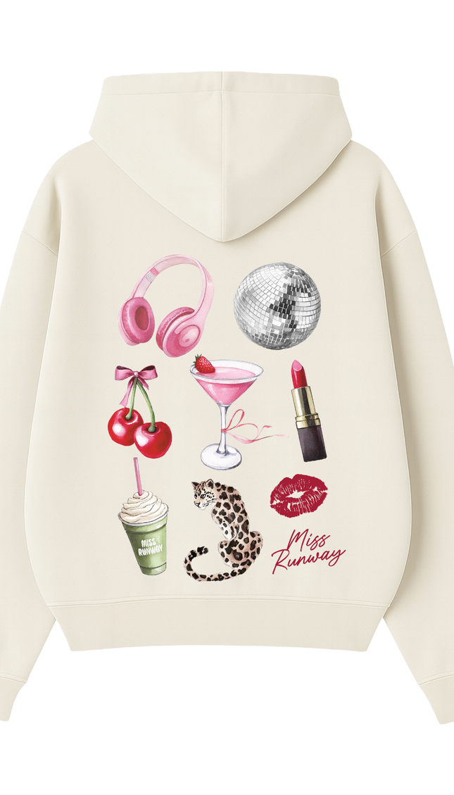 Girls Essentials Hoodie – adult printed hoodie by Miss Runway