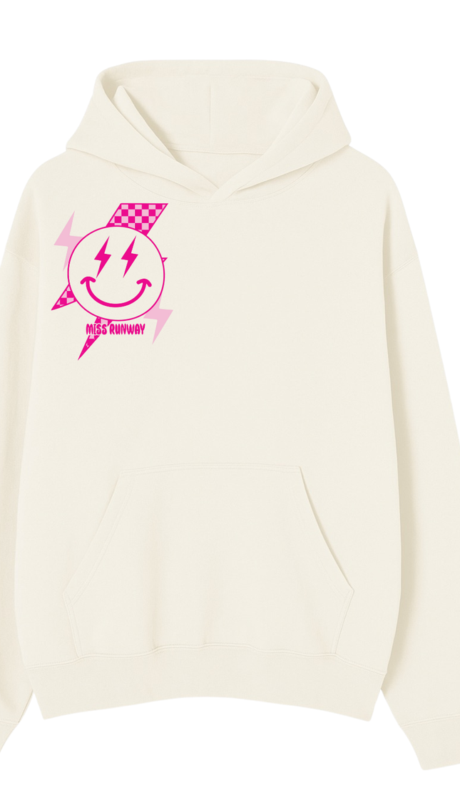 Smiley Bolt Hoodie by Miss Runway – image 2