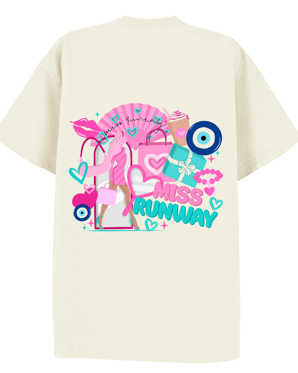 Miss Runway Printed T-shirt Adult