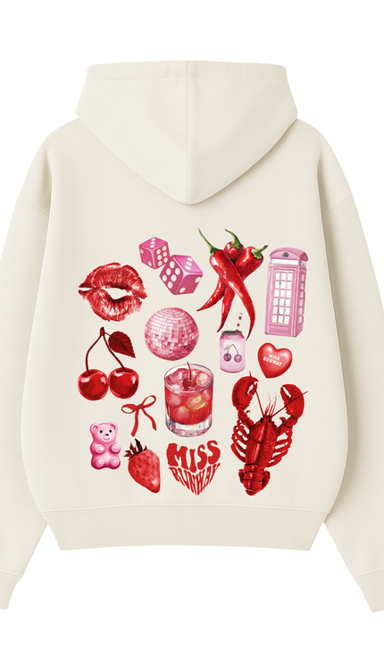 Disco Lobster Printed Hoodie – adult printed hoodie by Miss Runway