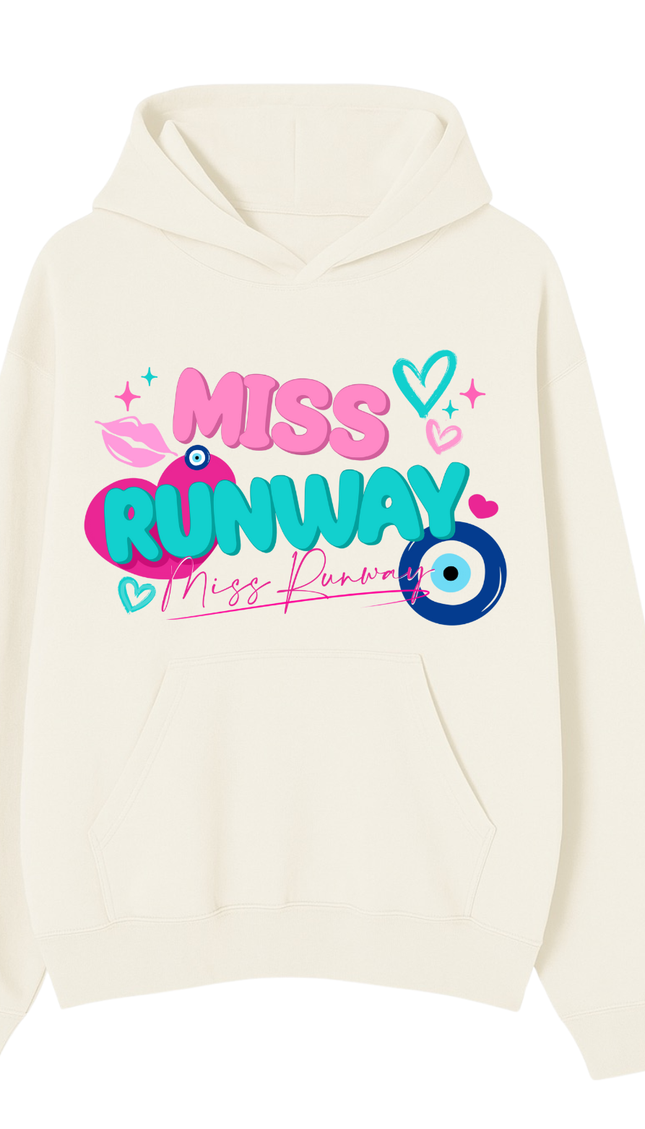 Miss Runway Pink Graphic Hoodie by Miss Runway – image 2