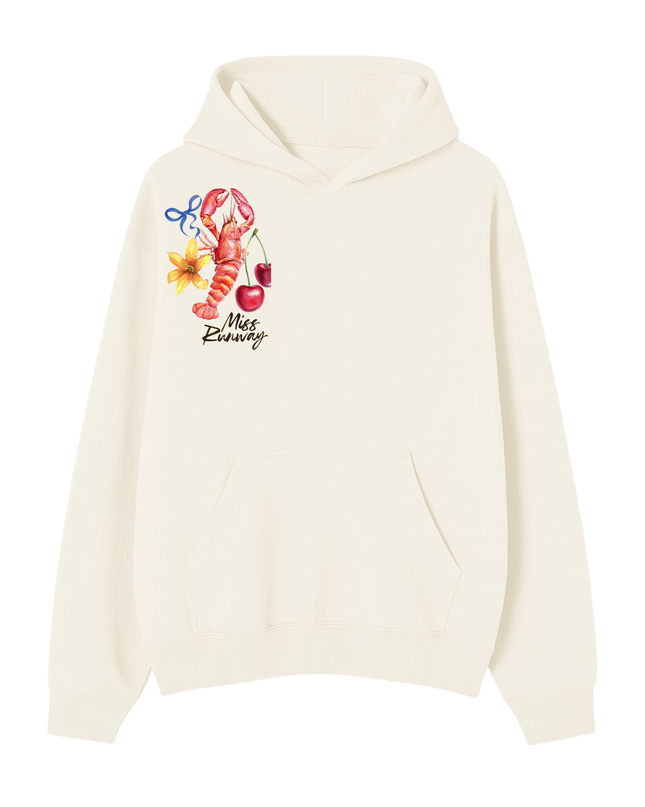 Summer Splash Printed Hoodie