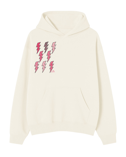 Lightning Bolt Printed Hoodie