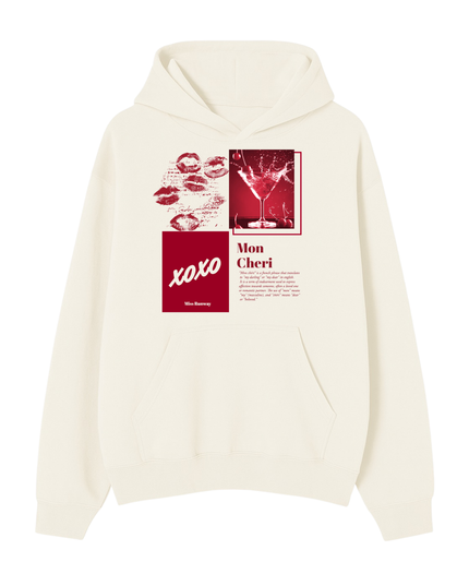 Mon Cheri Printed Hoodie Kids