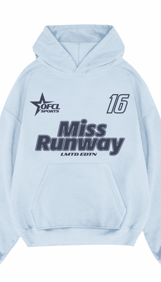 OFCL Sports Hoodie – adult printed hoodie by Miss Runway