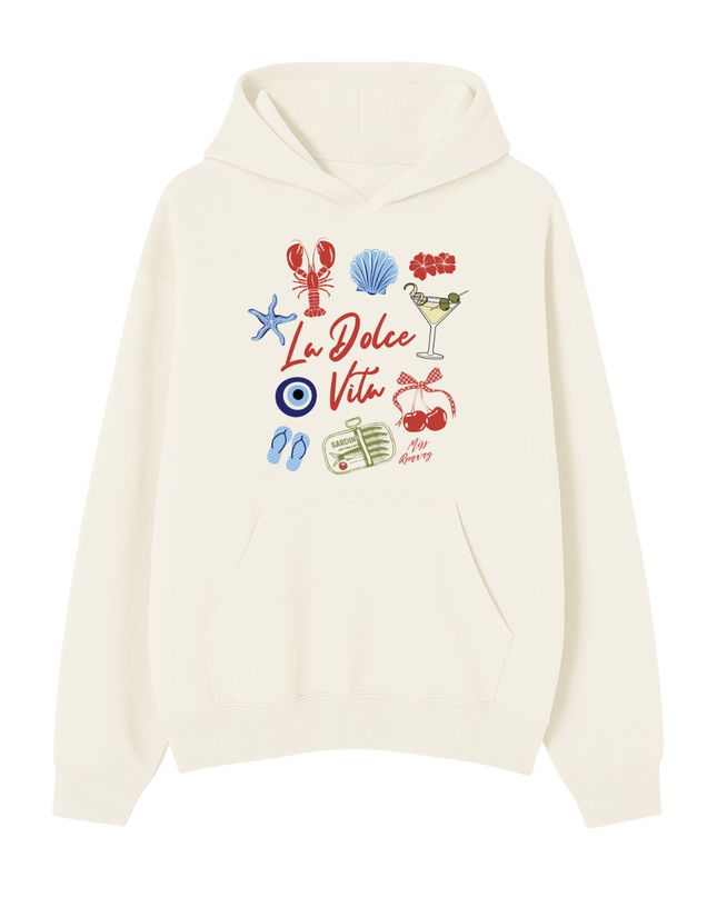 La Dolce Vita Printed Hoodie Kids