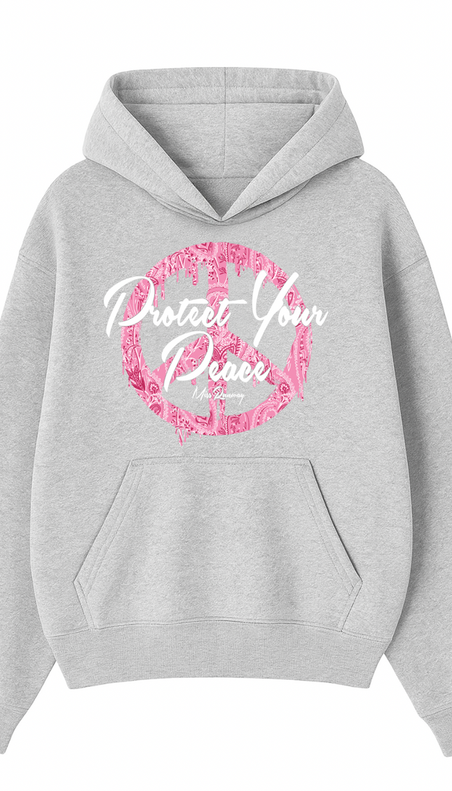 Protect Your Peace Paisley Printed Hoodie – adult printed hoodie by Miss Runway