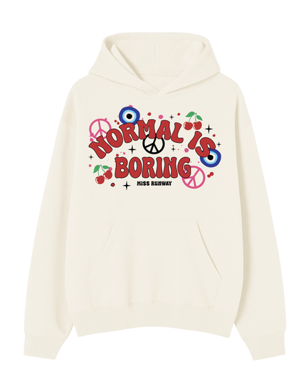 Normal Is Boring Hoodie Kids