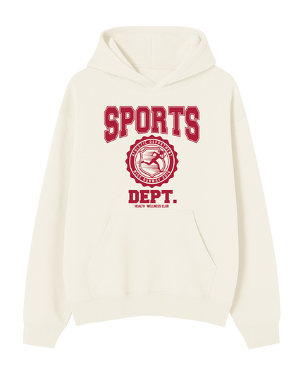 Sports Dept Printed Hoodie