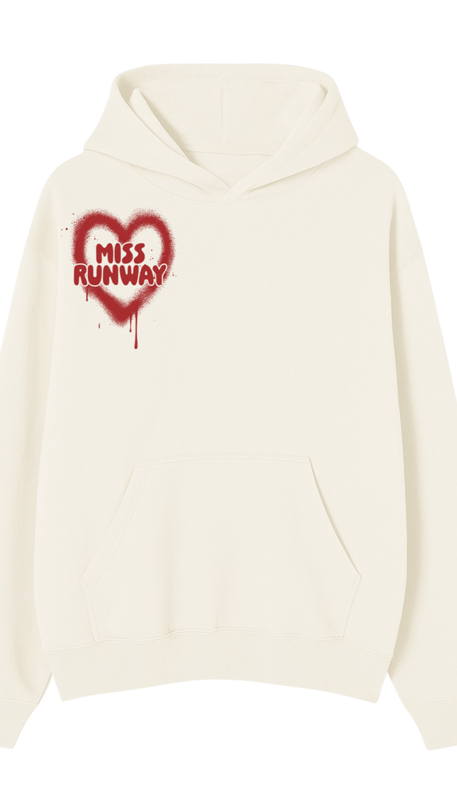 Miss Runway Heart Hoodie – image 4