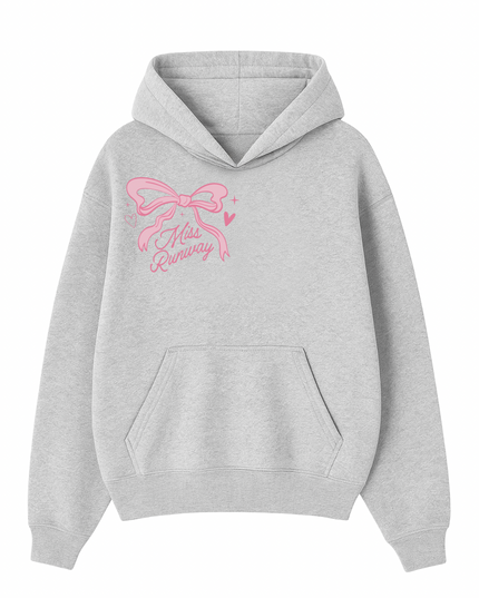 Ribbon Lovers Club Printed Hoodie Kids