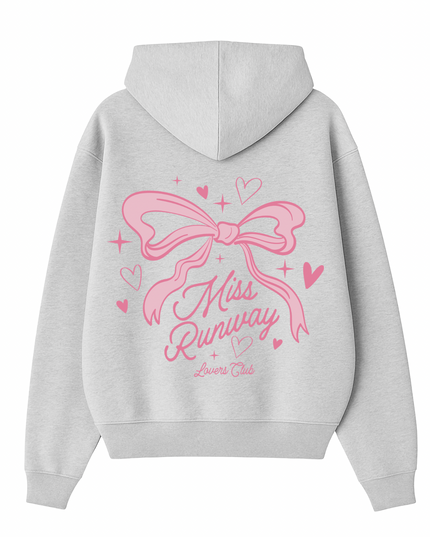 Ribbon Lovers Club Printed Hoodie Kids