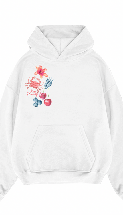 Peachy Summer Printed Hoodie – image 6