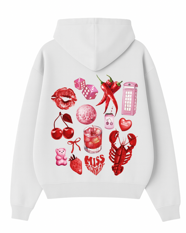 Disco Lobster Printed Hoodie Kids