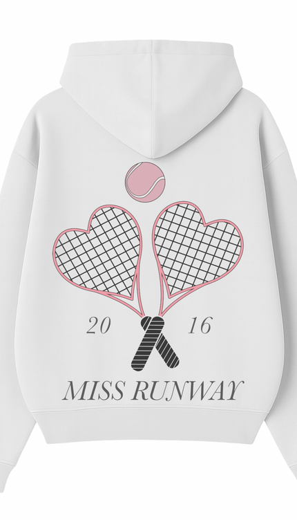 Miss Runway Tennis Hoodie – image 5