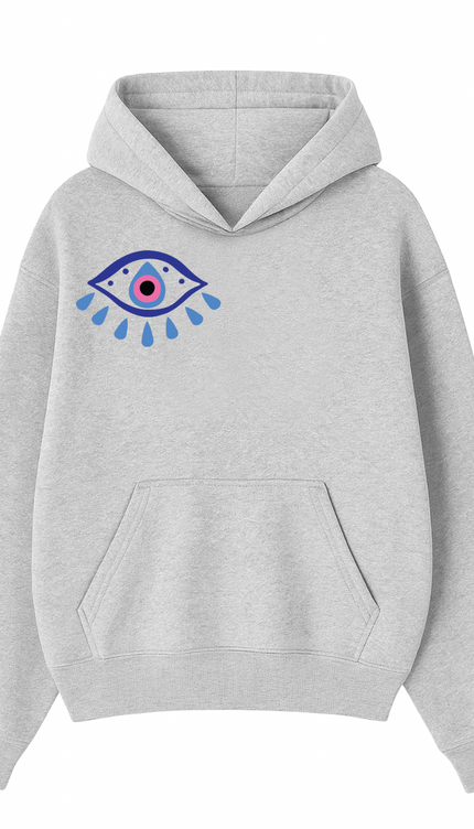 Pink Hamsa Hand Hoodie – image 4