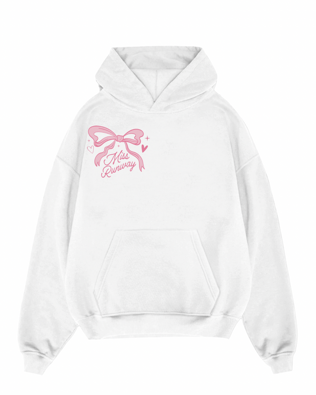 Ribbon Lovers Club Printed Hoodie Kids