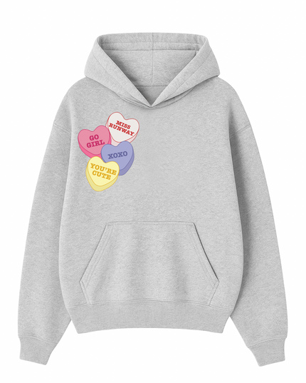 Miss Runway Love Heart Hoodie Kids