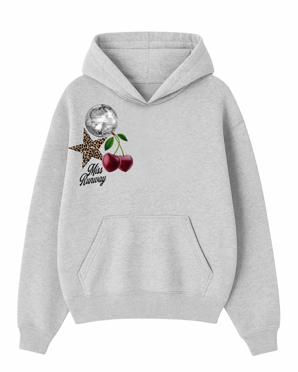 Leopard Star, Cherry, Lips Hoodie