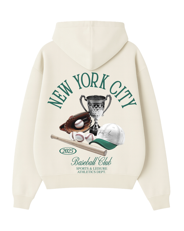 New York City Baseball Club Hoodie Adult