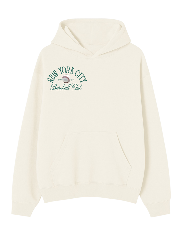 New York City Baseball Club Hoodie Adult