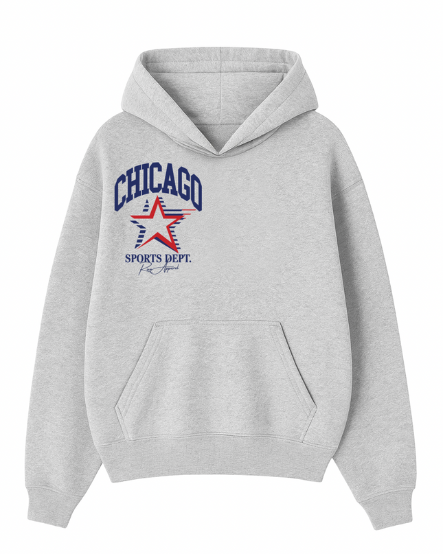 Chicago Sports Dept Printed Hoodie Kids