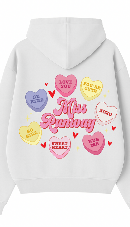 Miss Runway Love Heart Hoodie – additional view
