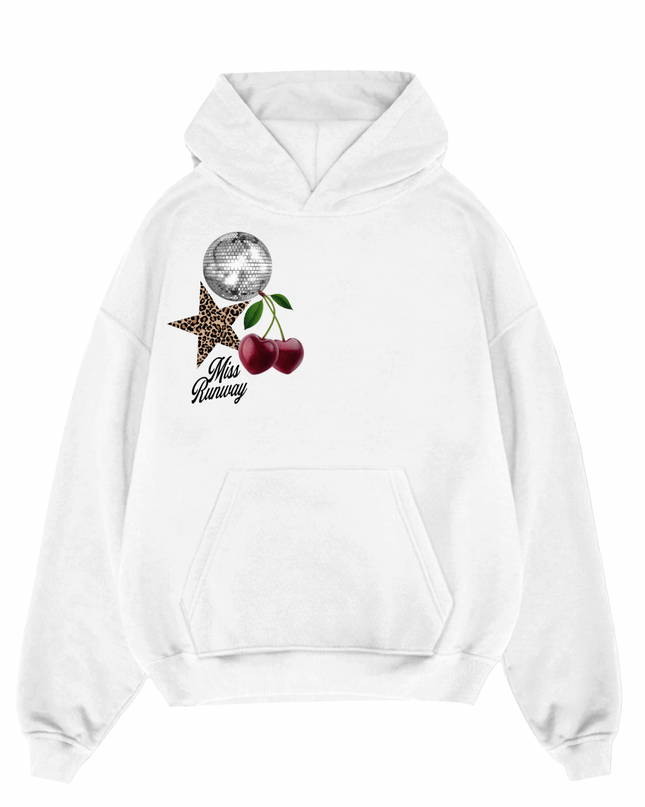 Leopard Star, Cherry, Lips Hoodie Kids