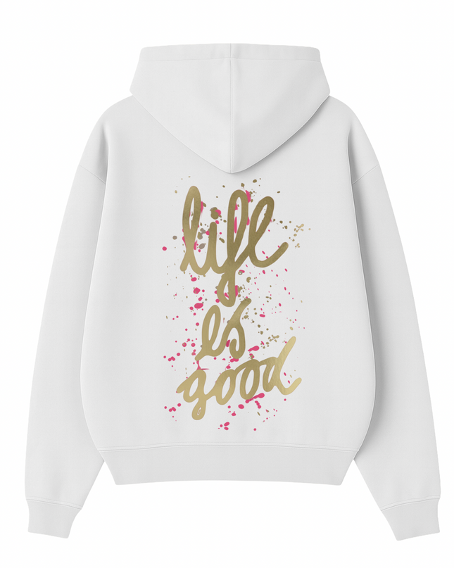 Life Is Good Printed Hoodie Kids