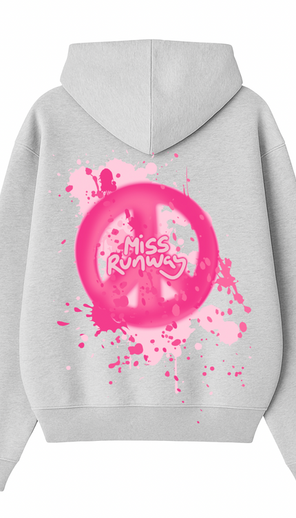Miss Runway Peace Hoodie – additional view