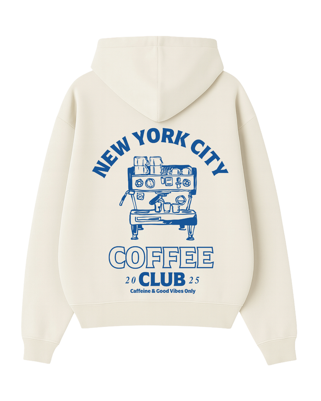 New York City Coffee Club Hoodie Adult