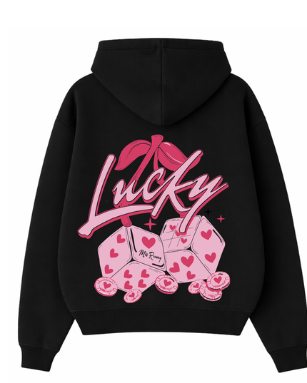 Lucky Printed Hoodie