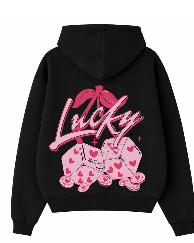 Lucky Printed Hoodie Kids