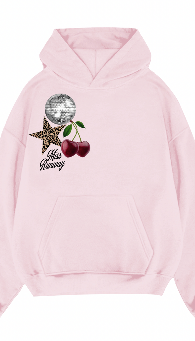 Leopard Star, Cherry, Lips Hoodie – image 8