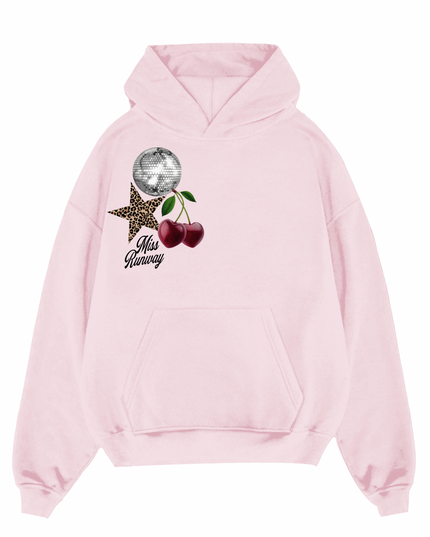 Leopard Star, Cherry, Lips Hoodie