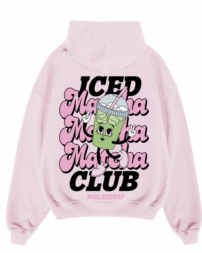 Iced Matcha Club Hoodie Kids
