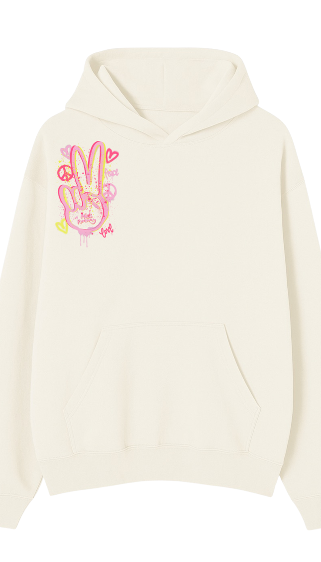 Peace Fingers Hoodie by Miss Runway – image 2