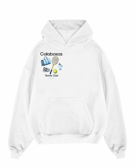 Calabasas Tennis Club Hoodie Adult
