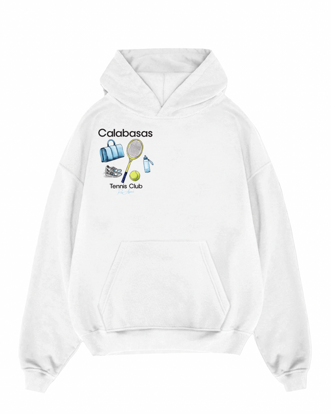 Calabasas Tennis Club Hoodie Adult