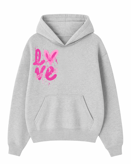 Love Printed Hoodie