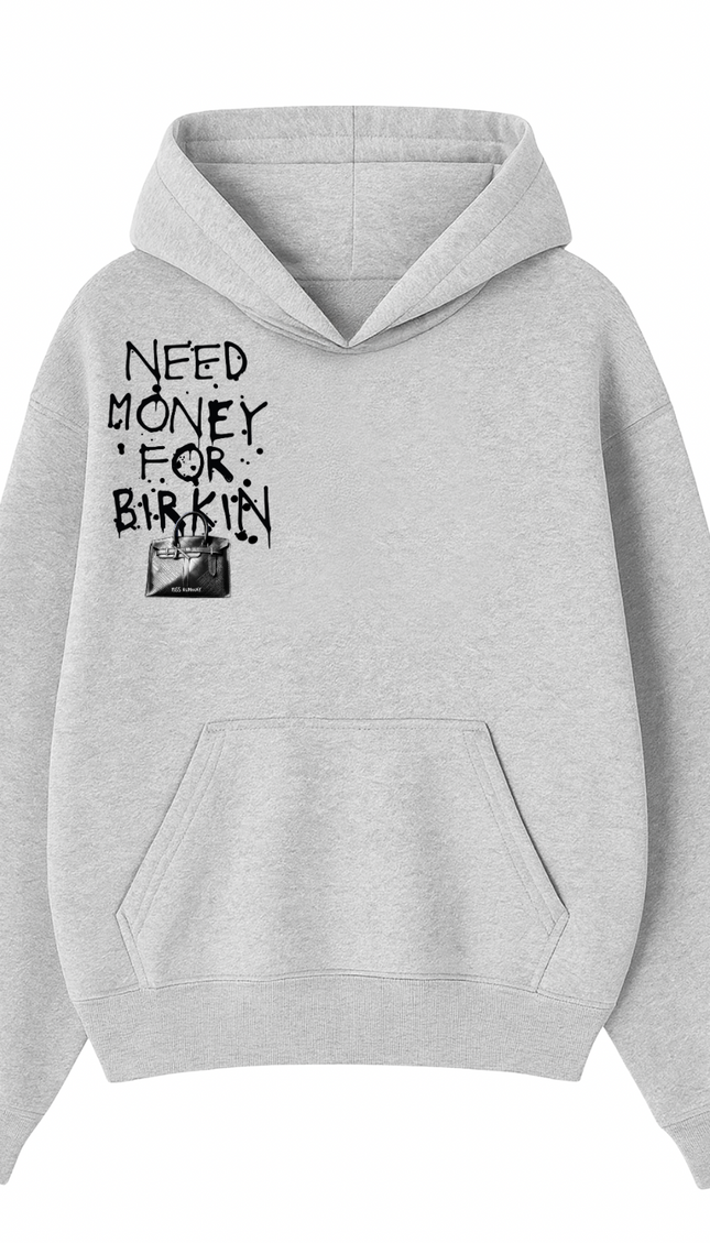 Need Money For Bags Black Hoodie – image 4