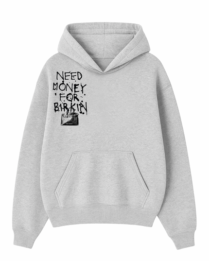 Need Money For Bags Black Hoodie Adults