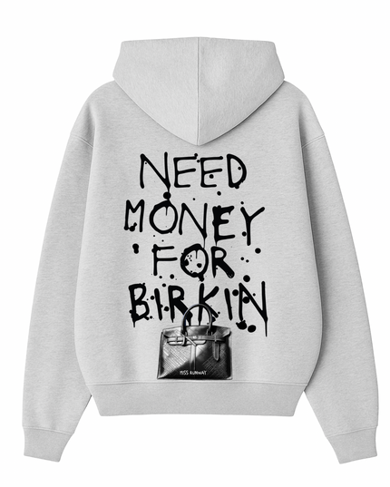 Need Money For Bags Black Hoodie Adults
