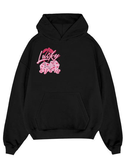 Lucky Printed Hoodie