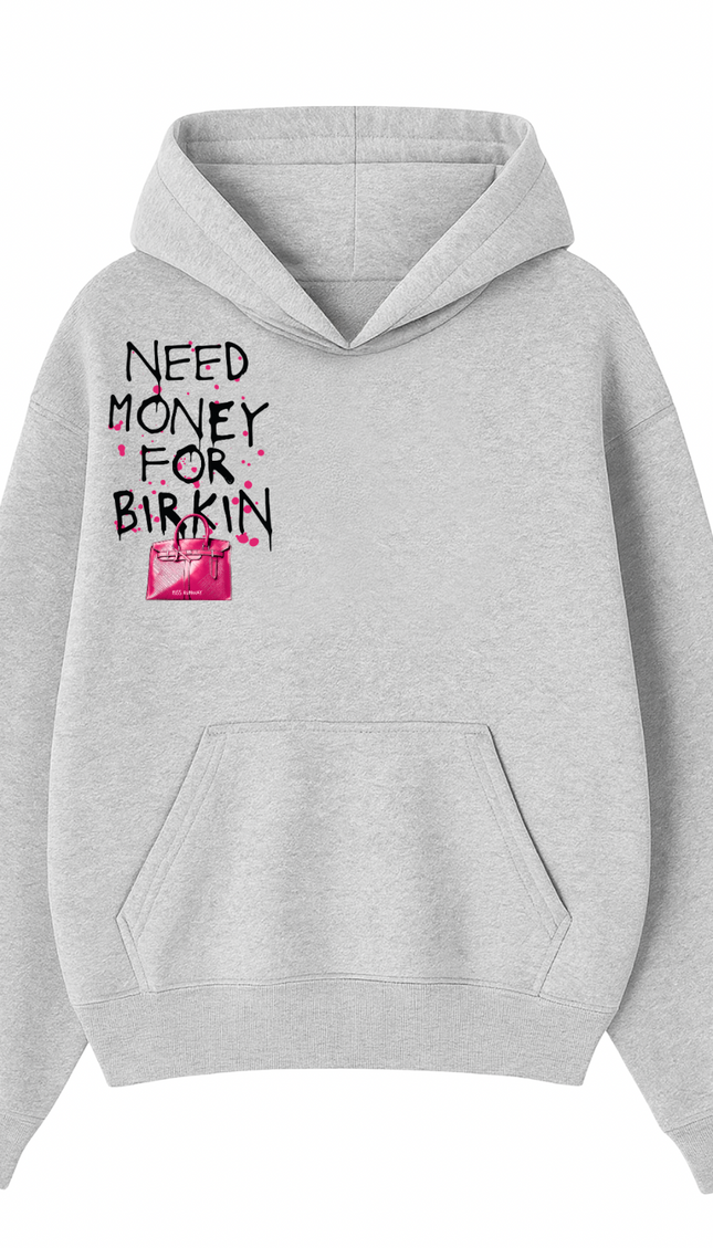 Need Money For Bags Pink Hoodie – image 4