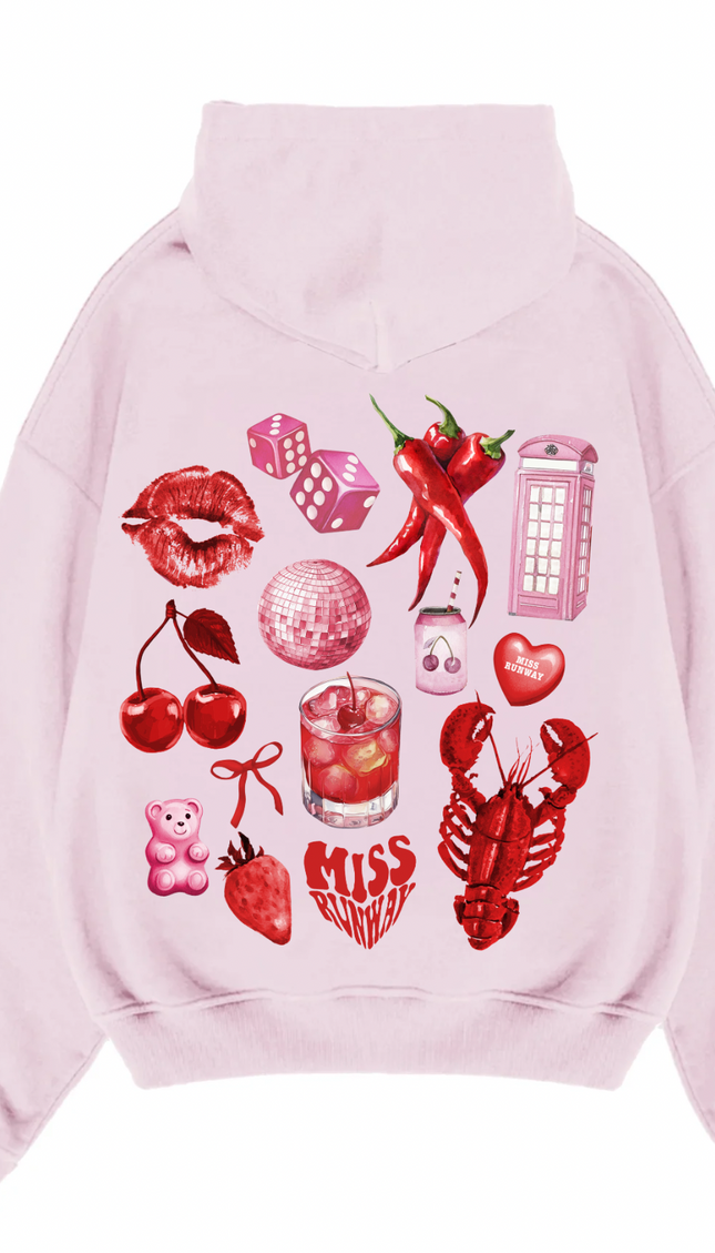 Disco Lobster Printed Hoodie – image 7